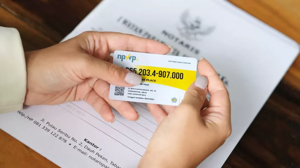 npwp pt perorangan