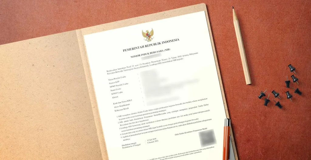 nib perusahaan cabang​